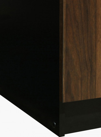 Brisbane 3-Doors And 1-Drawer Wardrobe With Mirror Brown