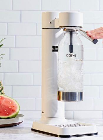 Premium Carbonator Sparkling Water Maker White 41centimeter
