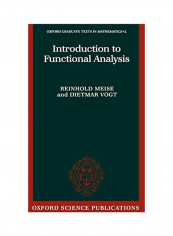 Introduction To Functional Analysis Hardcover