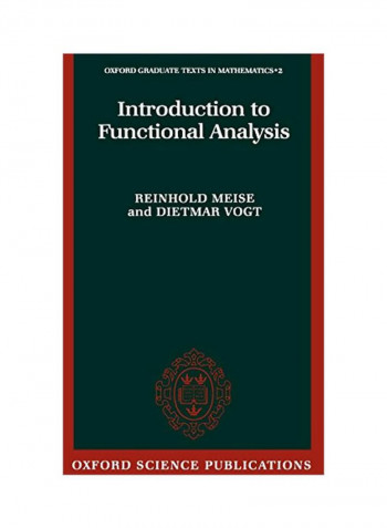 Introduction To Functional Analysis Hardcover