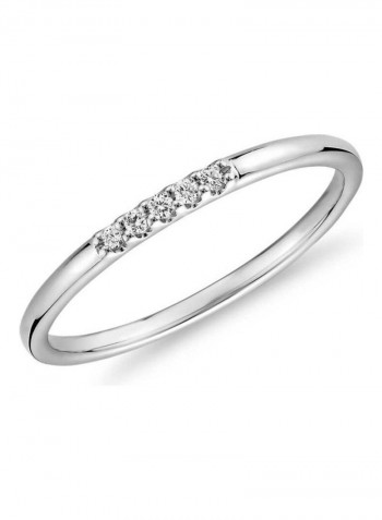 Ultra Mini Diamond Pave Stackable Fashion Ring