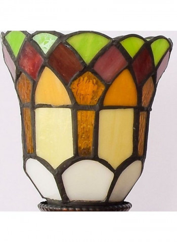 Retro Three Heads Safflower Wall Lamp Multicolour