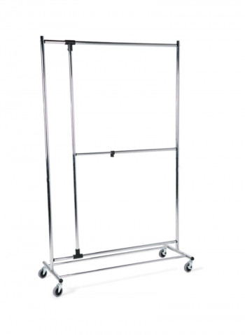 Profissimo Chromed Cloth Rack Silver