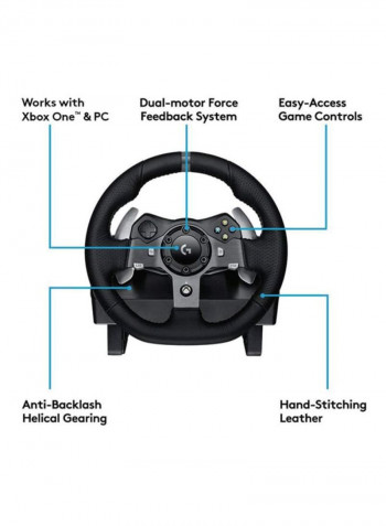 G920 Driving Force Racing Wheel