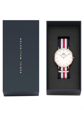 Men's Water Resistant Analog Watch 0102DW