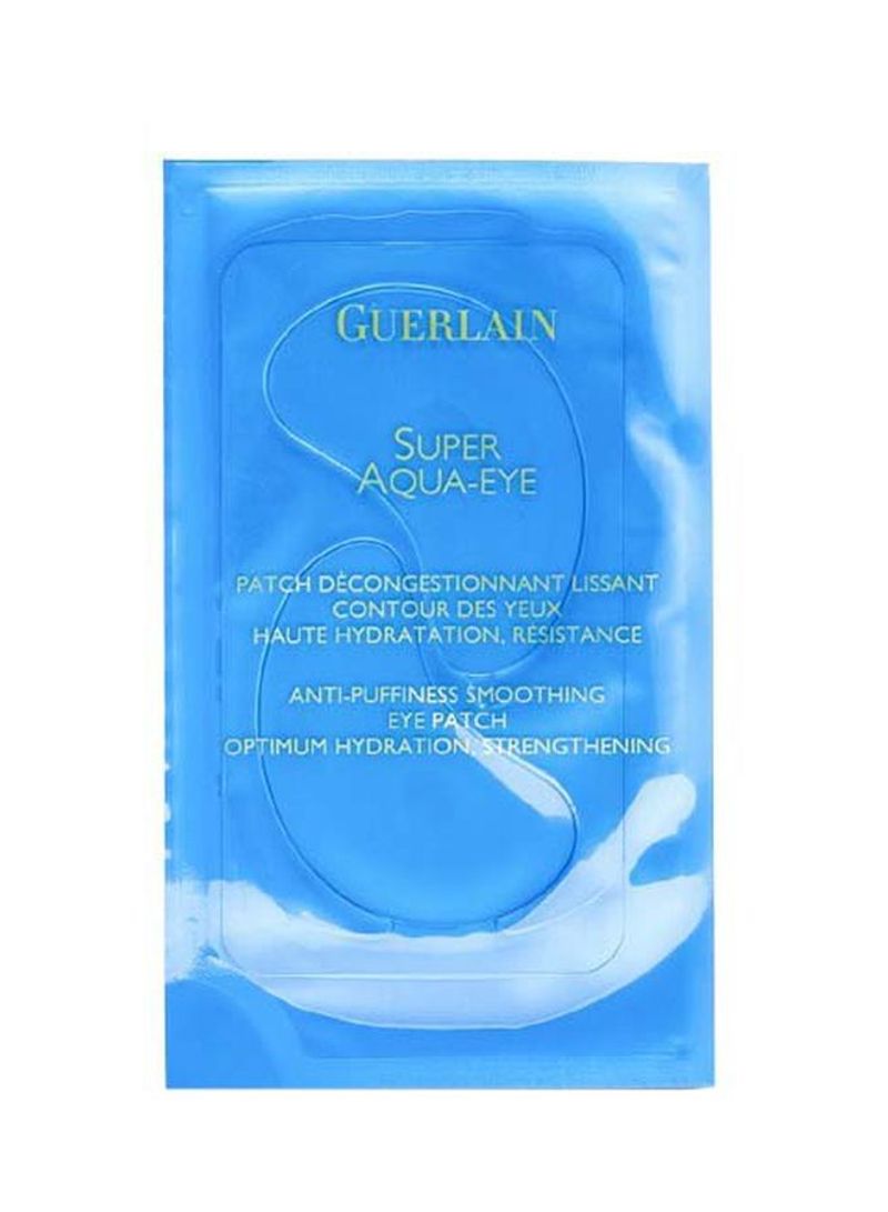 Super Aqua Eye Anti Puffiness Smoothing Eye Patch Clear
