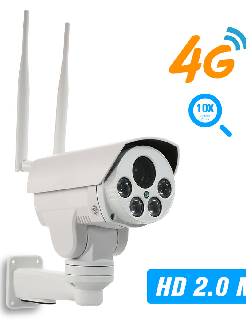 1080P HD 4G Wireless 5-50mm Auto Focus Lens PTZ Network IR-Cut Night Vision IP CCTV Camera With TF Card Slot And SIM Card Slot