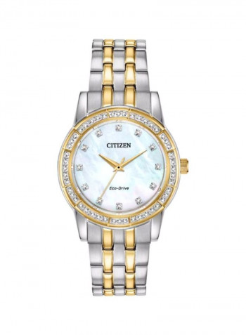 Women's Eco-Drive Stainless Steel Analog Watch Em0774-51D