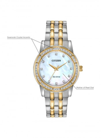Women's Eco-Drive Stainless Steel Analog Watch Em0774-51D