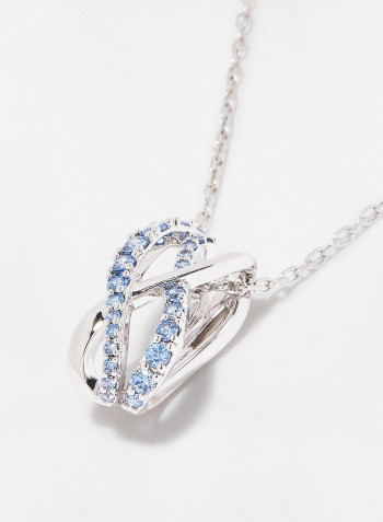 Twist Rows Pendant Necklace
