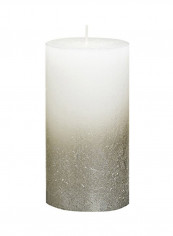 6-Piece Unscented Pillar Candle White