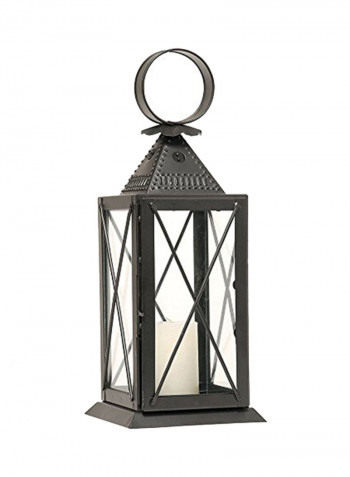 Raleigh Tavern Colonial Style Lantern Black 14.5x5.5x5.5inch
