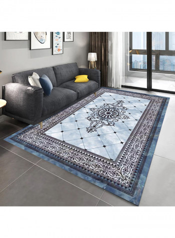 Rectangle Shaped Anti-Slip Carpet Multicolour 140x200centimeter