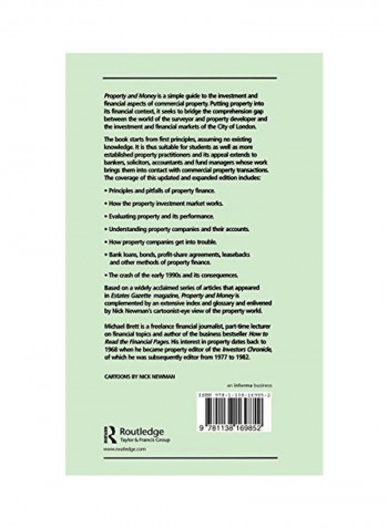 Property And Money: A Simple Guide To Commercial Property Investment And Finance Hardcover