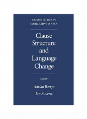 Clause Structure And Language Change Paperback