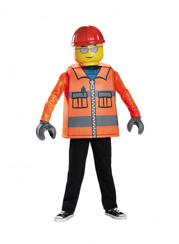 Lego Construction Worker Classic Costume