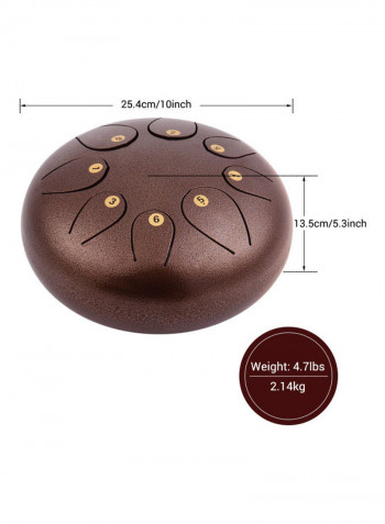 8-Tone Tongue Percussion Drum Set