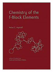 Chemistry Of The F-Block Elements Hardcover 1st Edition