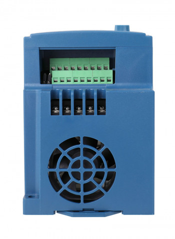 Spindle Inverter 3 Phase Frequency Inverter for Motor Speed Controller VFD Blue 21x17x21centimeter