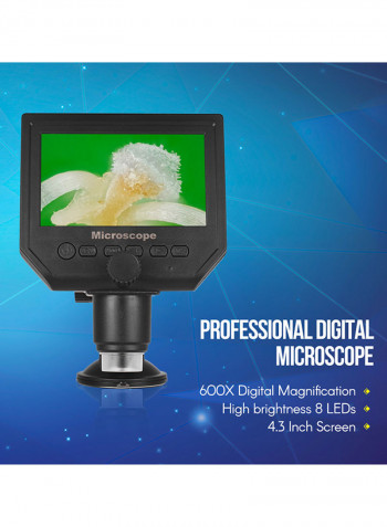 Digital Wireless Microscope With LCD Screen