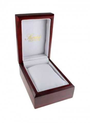 Men's Water Resistant 23k Gold Plated Analog Watch SE3818M