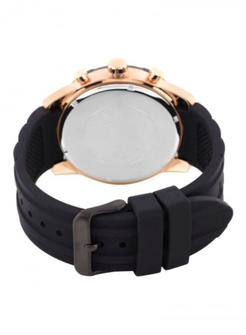Men's Analog Rubber Wrist Watch W0864G2