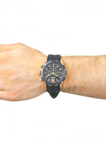 Men's Analog Rubber Wrist Watch W0864G2