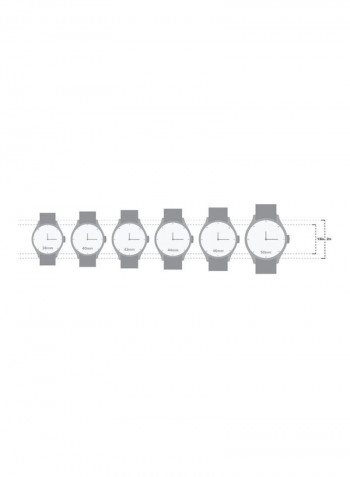 Men's Analog Rubber Wrist Watch W0864G2