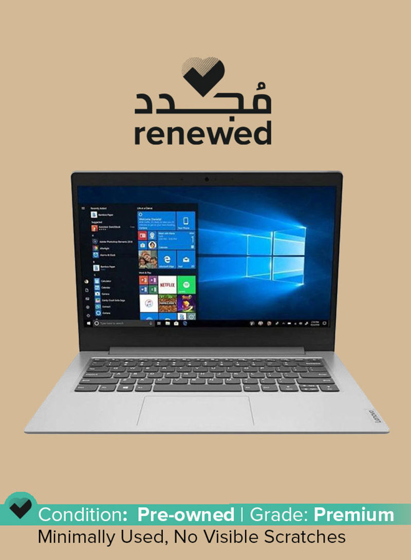 Renewed - IdeaPad Laptop With 11.6-Inch Display Celeron N4020 Processor/Windows 10/4GB RAM/128GB SSD/Windows/Integrated Intel UHD Graphics 600 Platinum Grey