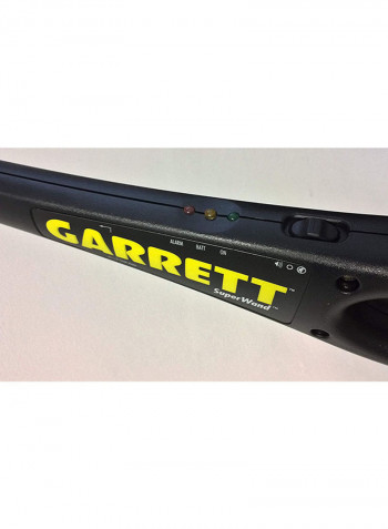 Handheld Security Scanner Metal Detector Black