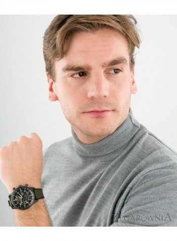 Men's Water Resistant Chronograph Watch SSB373P1