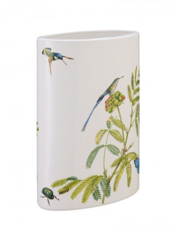 Amazonia Tall Vase White/Green/Blue 29centimeter