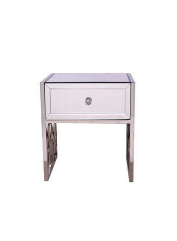 Goff End Table Pink 45x45x50cm