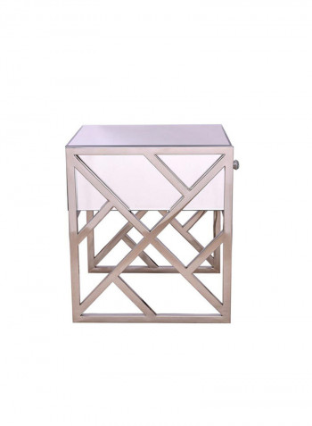 Goff End Table Pink 45x45x50cm