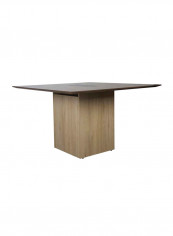 Projekt 7 Modular Conference Table Walnut 120x75x120centimeter
