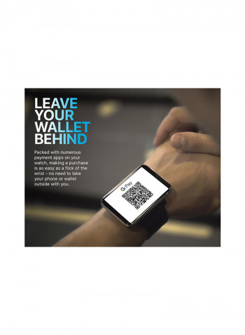 Bt Heart Rate Smartwatch Silver