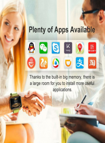 300 mAh Dm99 Gps Smartwatch For Android 5.1