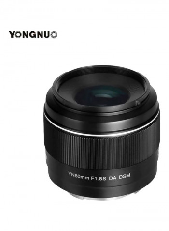 Camera Prime Lens 2.48x2.28inch Black
