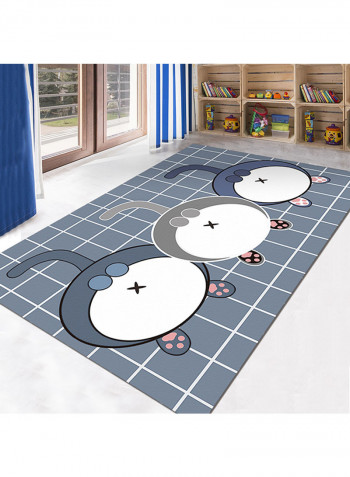 Children Design Anti Skid Carpet Multicolour 140x200centimeter