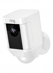 Spotlight Wireless Camera White/Black 4.96x2.72x2.99inch