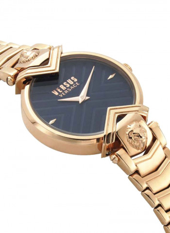 Women's Stainless Steel Analog Wrist Watch V WVSPLH0819