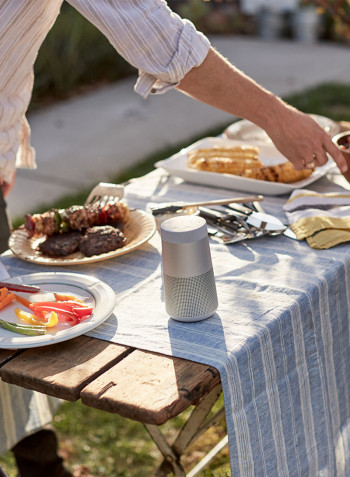 SoundLink Revolve II Bluetooth Speaker 858365-5310 Luxe Silver