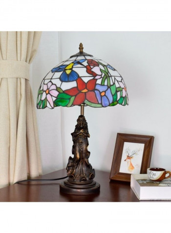 Creative Glass Lampshade Table Lamp Multicolour