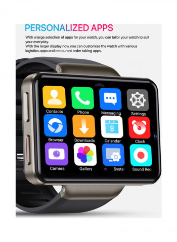 4G Wi-fi Smart Watch Silver