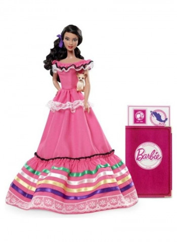 Mexico Doll Of The World Figure