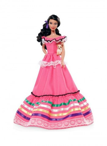 Mexico Doll Of The World Figure