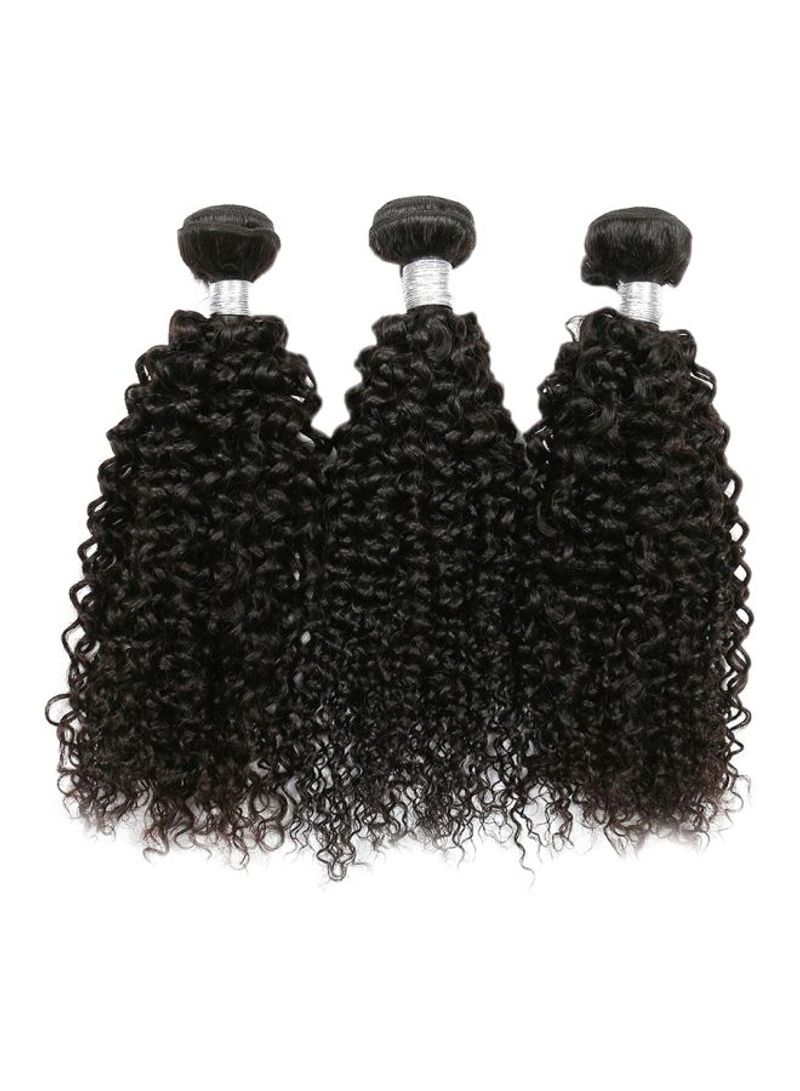 3-Piece Curly Hair Wigs Black