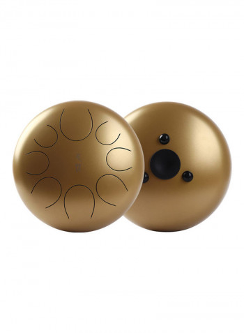 8-Tone Compact Steel Tongue Hand Pan Drum Percussion Set