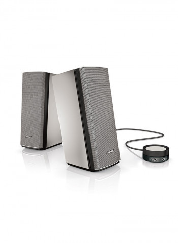 Companion 20 Multimedia Speaker System With Control Pod COMPANION 20 Silver