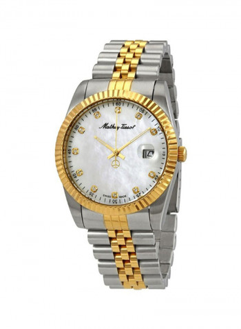 Men's Rolly II Stainless Steel Analog Watch H710BI